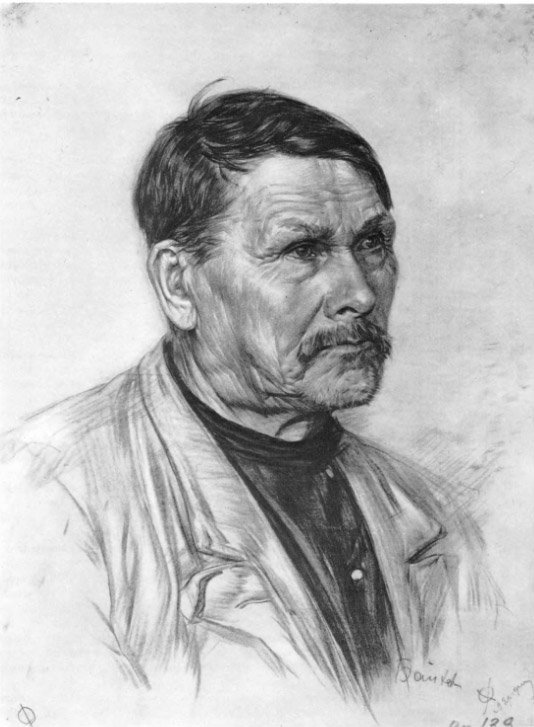 Учебный рисунок головы