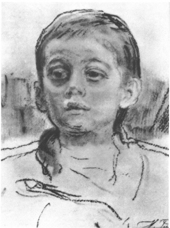 И. Е. Репин, рисунок