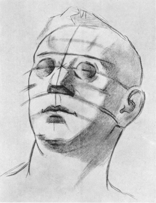 Таблица из пособия А. М. Соловьёва, Г. Б. Смирнова, Е. С. Алексеева - учебный рисунок