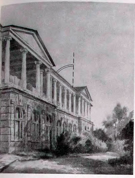 Рисунок автора. Камеронова галерея