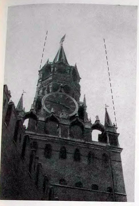 Спасская башня Московского кремля. Фотография