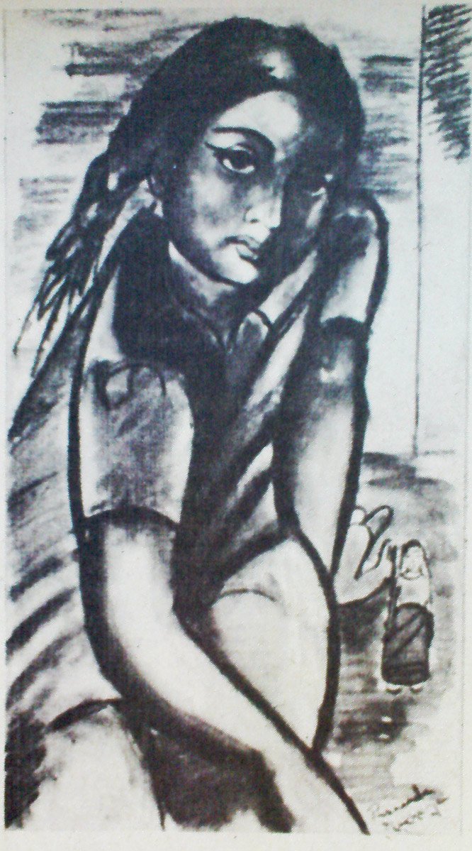 Рисунок ученика 13 лет