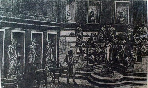 Древнеримская школа времен императоров